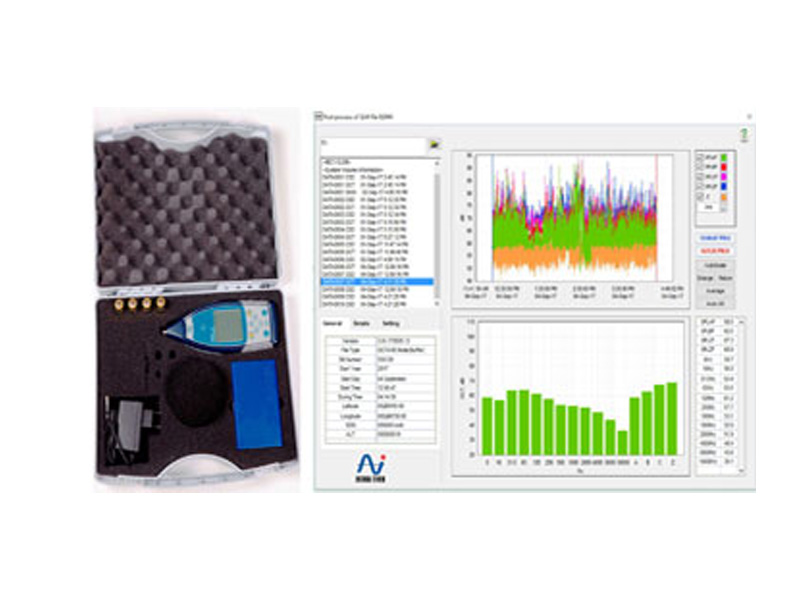 Class-1  Sound Level Meters Class-1 Sound Level Meter With 1/1 & 1/3 Octave manufacturer